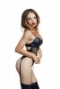 Glossy Glossy Miriam,set (top+panties),wetlook,black,S